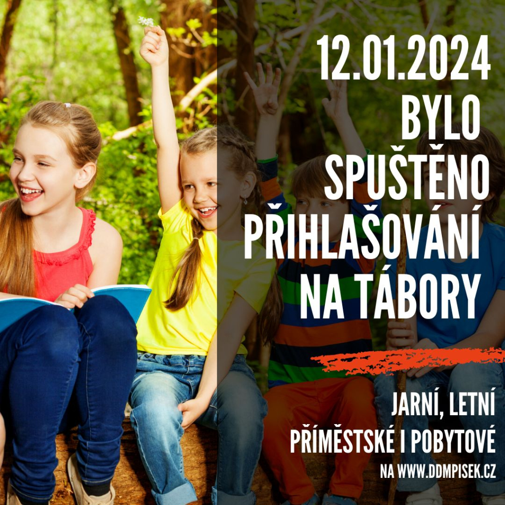 Přihlašování na tábory 2024