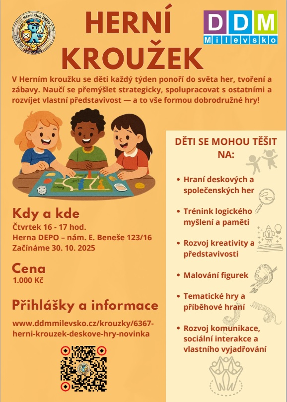 NOVINKA - Herní kroužek, deskové hry