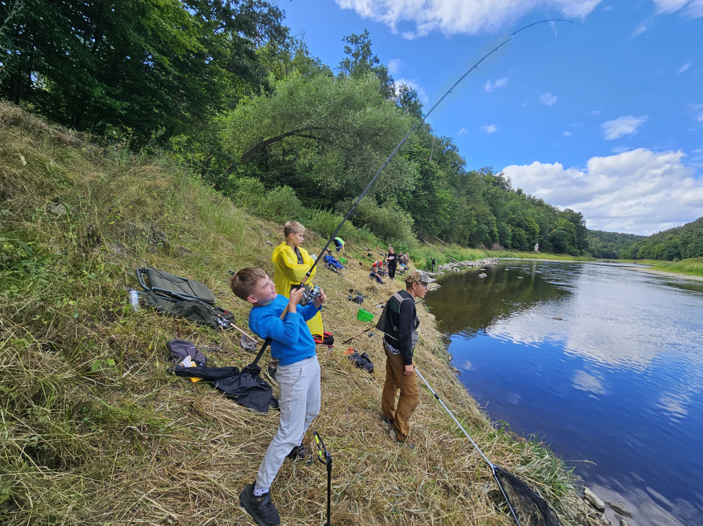 Rybářský pobytový tábor na Kobyle