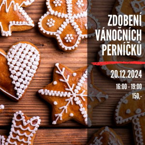 Zdobení Vánočních perníčků