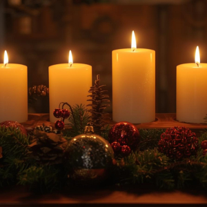 Adventní dílna- výroba adventního svícnu
